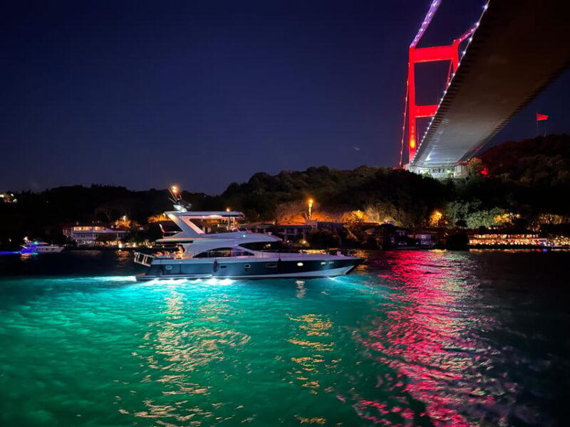 Istanbul: Private Bosphorus Tour On Luxury Yacht Pre#6 - Onboard Comfort and Refreshments