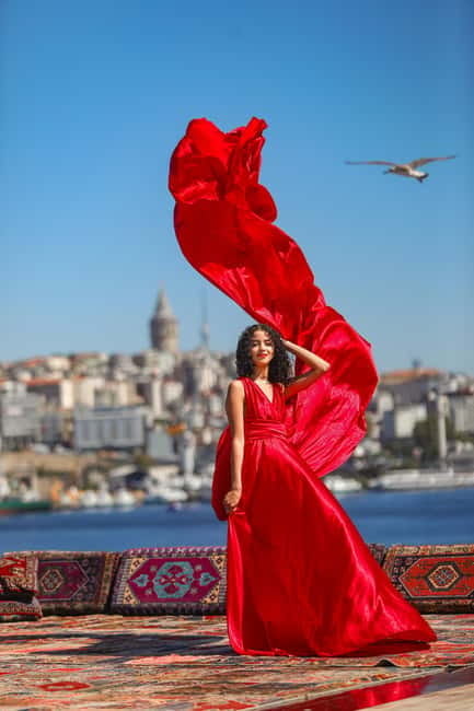 Istanbul: Professional Outdoor Terrace Photo Shooting - The Photography Experience and Video Footage