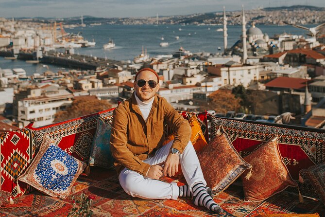 Istanbul Rooftop Photoshoot with Flying Dress - The Guide and Service Quality