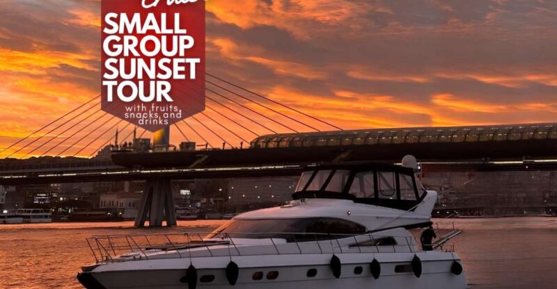 Istanbul: Small-Group Luxury Yacht Sunset Cruise w/ Snacks - Scenic Highlights Along the Bosphorus