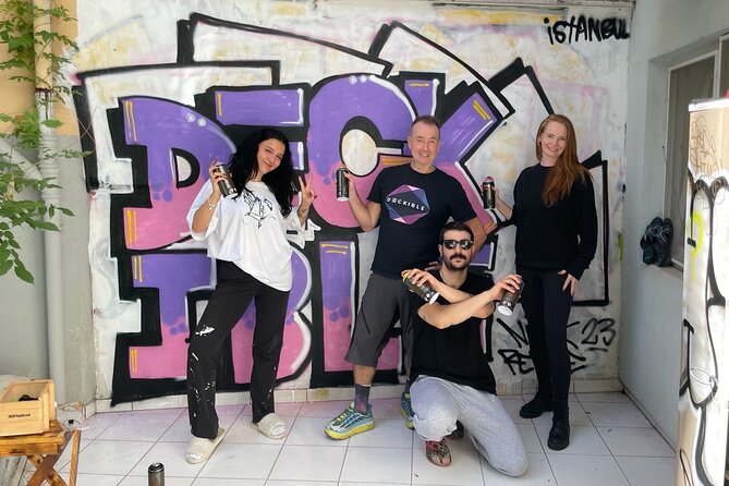 Istanbul Street Art Experience with Local Artists at Home Garden - Logistics and Group Dynamics in the Istanbul Graffiti Workshop