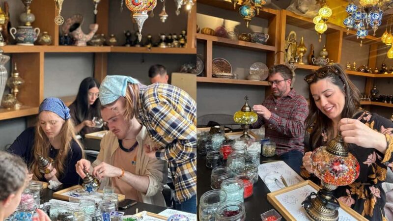 Istanbul: Traditional Mosaic Lamp Workshop - Key Points