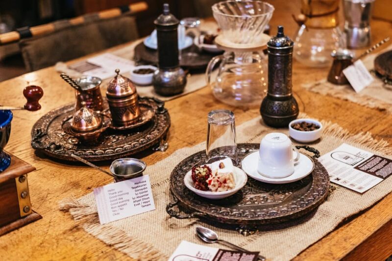 Istanbul: Turkish Coffee Making and Fortune Telling Workshop - Tasting Three Varieties of Turkish Coffee and Turkish Delight
