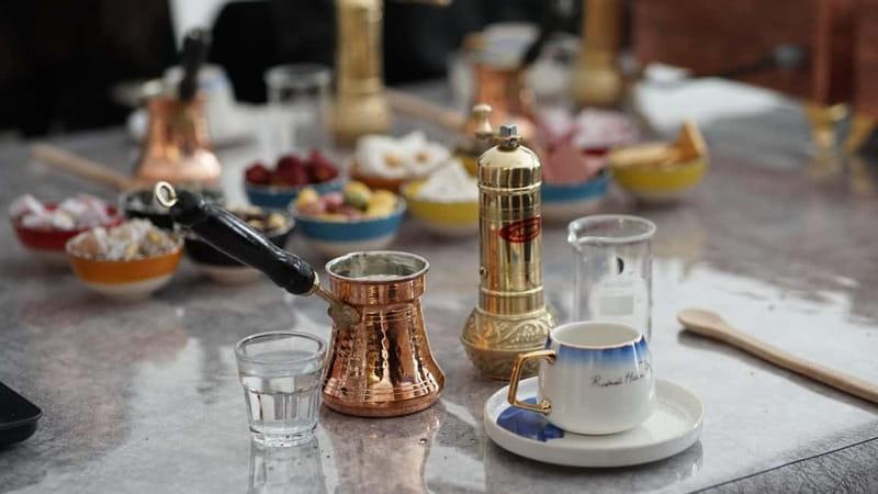 Istanbul: Turkish Coffee Making on Sand & Fortune Telling - The Take-Home Set and Additional Gifts