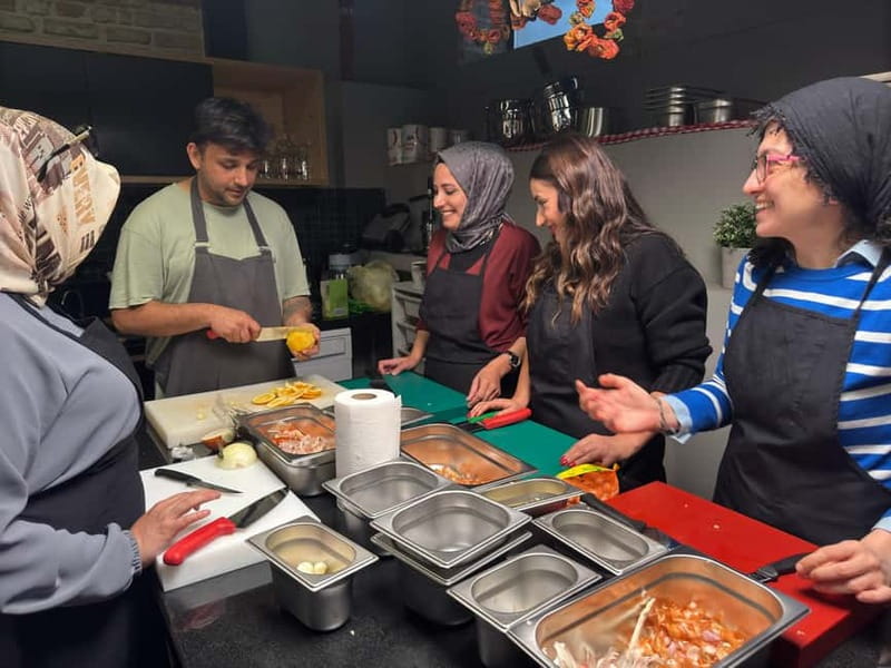 Istanbul: Turkish Cooking Class with a Professional Chef - Enjoying a Shared Culinary Experience and Tasting