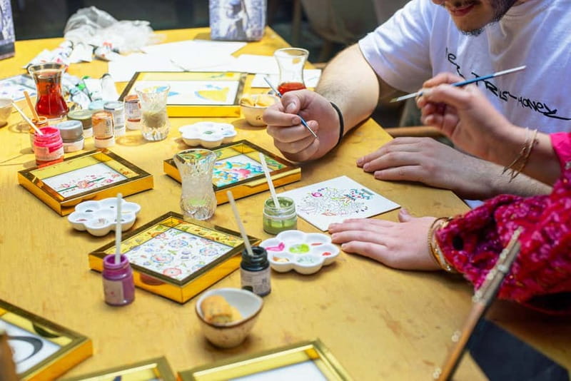 Istanbul: Turkish Illumination Art Workshop w/ Snacks - Key Points