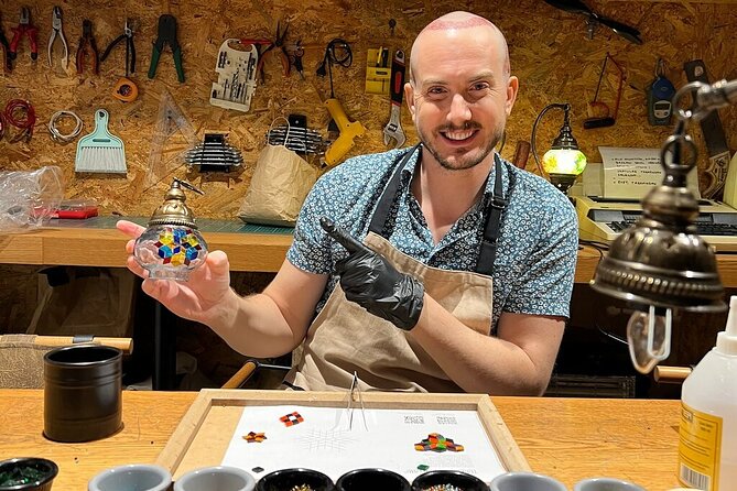 Istanbul Turkish Mosaic Lamp Workshop in Old Town - Food and Drink: Turkish Coffee and Snacks Included