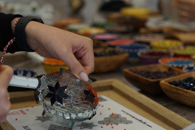 Istanbul: Turkish Mosaic Lamp Workshop with Turkish Delight - Key Points