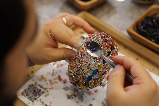 Istanbul: Turkish Mosaic Lamp Workshop with Turkish Delight - The Value of the Turkish Mosaic Lamp Workshop