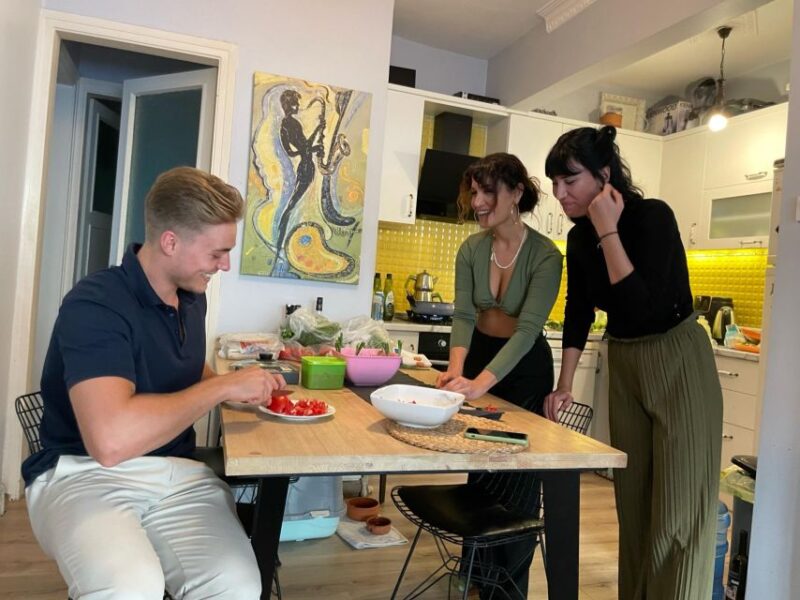 Istanbul: Vegan/Vegetarian Cooking Class with Locals at Home - The Cooking Process: From Coffee to Creations