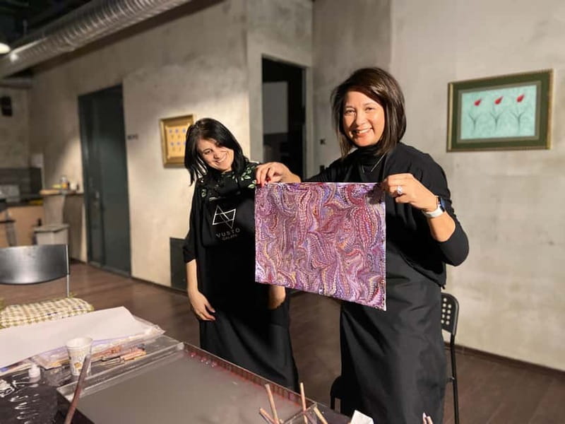 Istanbul: Water Marbling Workshop with Snacks & Drinks - Meeting Point and Accessibility in Istanbul