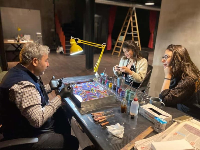 Istanbul: Water Marbling Workshop with Snacks & Drinks - Who Should Consider This Water Marbling Workshop