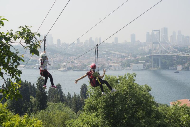 Istanbul: Zipline Adventure with Bosphorus View - Exciting Zipline Overlooking Istanbul’s Bosphorus for Just $34