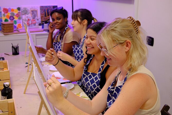 Italian Paint and Wine Experience, Tipsy art class in Rome - The Classic Rome Setting for Artistic Inspiration