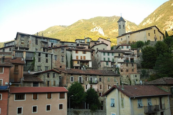 Italian Riviera, open air market principality of "SEBORGA -private tour full day- - Scenic Drive and Stop in Menton