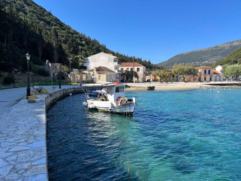 Ithaca Exploration with Extra Boat Trip & Swim stom - Traditional Kaiki Ride to Gidaki Beach