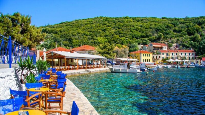 Ithaca Island Tour with Bus & Cruise with Swim Stops - Visit to Frikes: Lunch, Sightseeing, and More
