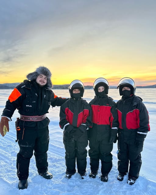 Ivalo: Snowmobile Safari, Meet and Feed Reindeers with Lunch - Authentic Lappish Lunch in a Warm Teepee