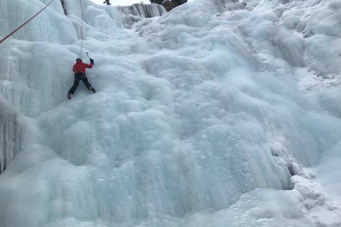 Jasper Ice Climbing Experience - The Climbing Experience: Reaching the Top