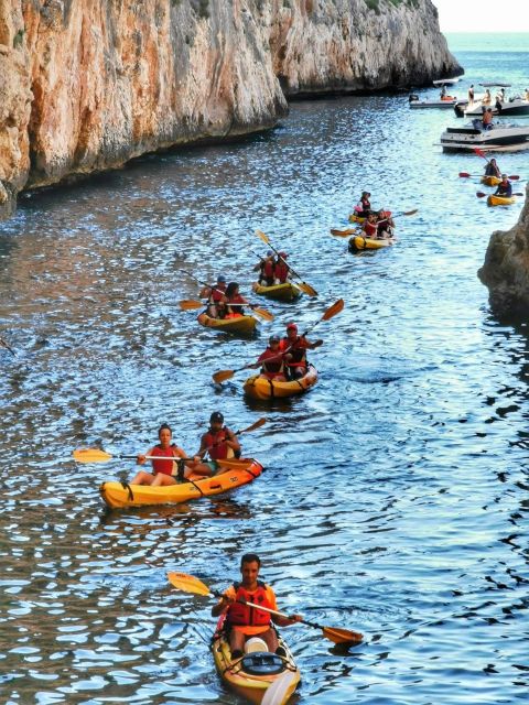 Jávea: Kayak trip to Granadella - Physical Requirements and Suitability