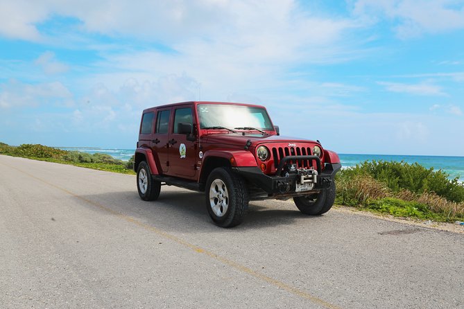 Jeep Exploration & All Inclusive Tortugas Beach Break (Private) - Key Points