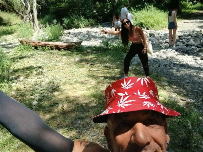 Jeep safari in Troodos, Afrotide's rock, Cyprus - Visiting Gelefos Bridge and the Dam