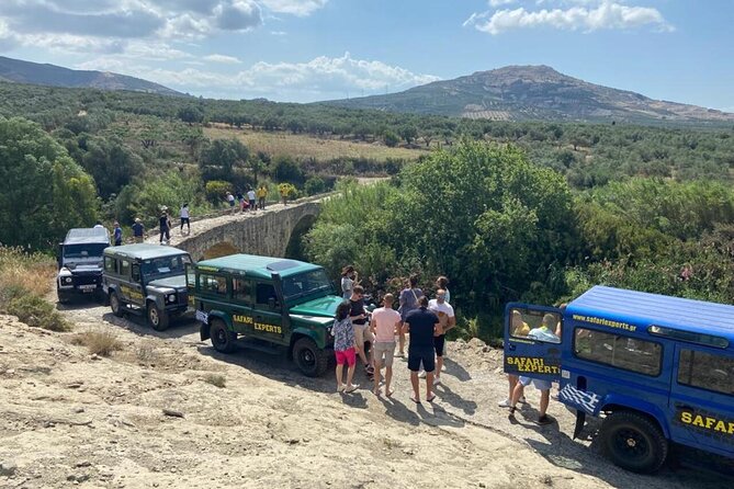 Jeep Safari Wine Tour and South sea swimming - Relaxing at Kastri Beach and Lunch