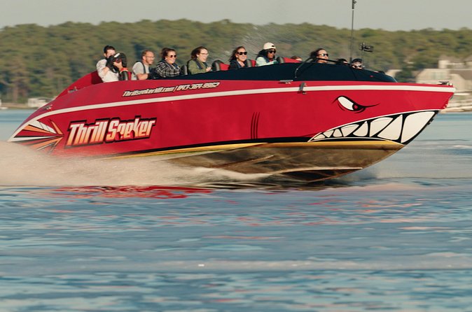 Jet Boat Ride on the Thrillseeker - Safety and Equipment Provided
