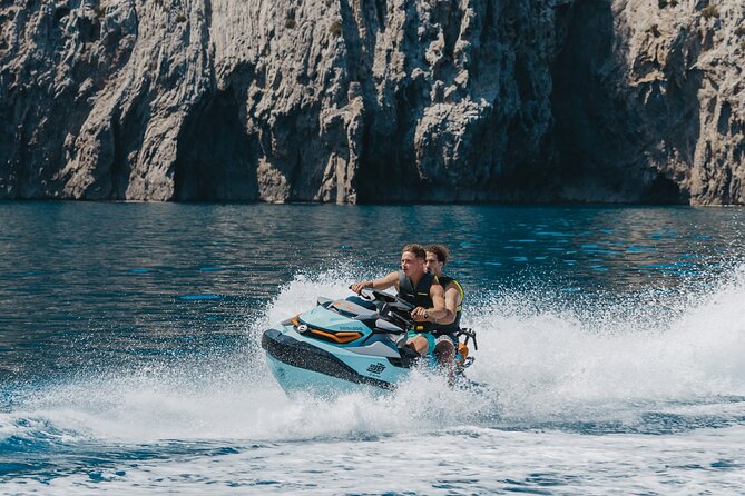 Jet Ski Experience in Cala en Basset and Cueva s'Argilau - Exciting Jet Ski Tour in Mallorca for Speed and Exploration