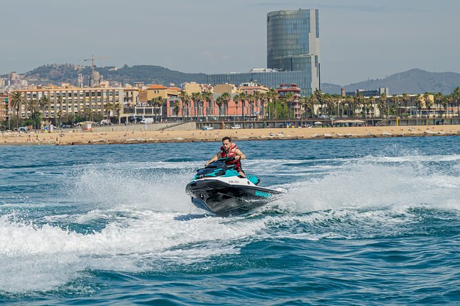 Jet Ski Experience without license in Barcelona - Exciting Water Adventure in Barcelona with No License Needed