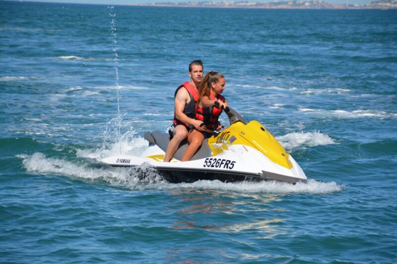 Jet Ski Rental in Vilamoura - The Boat Cruise Out to the Jet Ski Circuit
