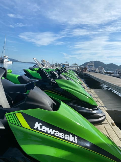 Jet ski ride : Initiation - Routes and Beach Stops Along Southern Corsica