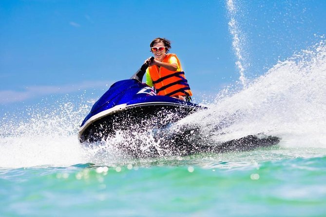 Jet Ski Ride Maunalua Bay. Tandem-2 people ride-price per person - Scenic Views of Oahu From the Bay