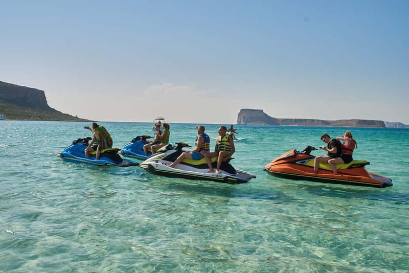 Jet Ski Safari to Sfinari Beach - The Ride from Falassarna to Sfinari Beach