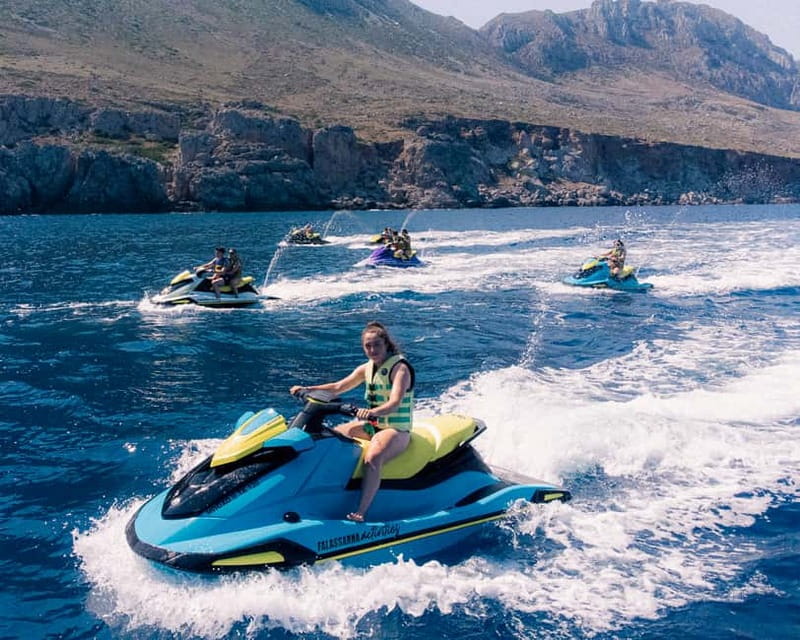 Jet Ski Safari to Sfinari Beach - Included in the Tour: Safety, Guidance, and Scenic Views
