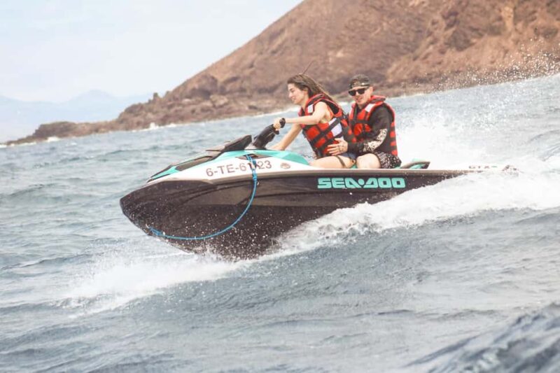 Jet Ski Tour Corralejo, Isla de Lobos - The Thrill of Speed and Safety for All Levels
