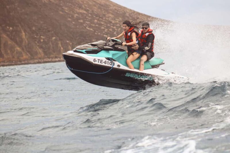 Jet Ski Tour Corralejo, Isla de Lobos - The Scenic Views of the Canary Islands Coastline