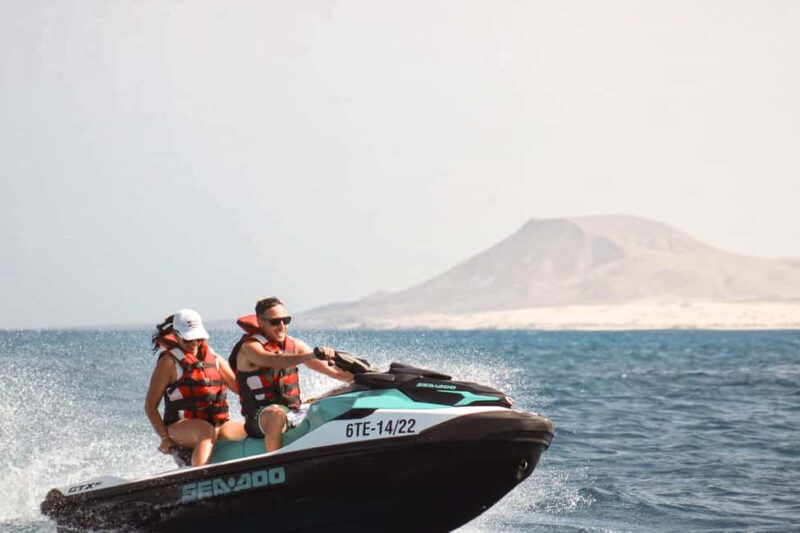 Jet Ski Tour Corralejo, Isla de Lobos - The Guide and Equipment Provided