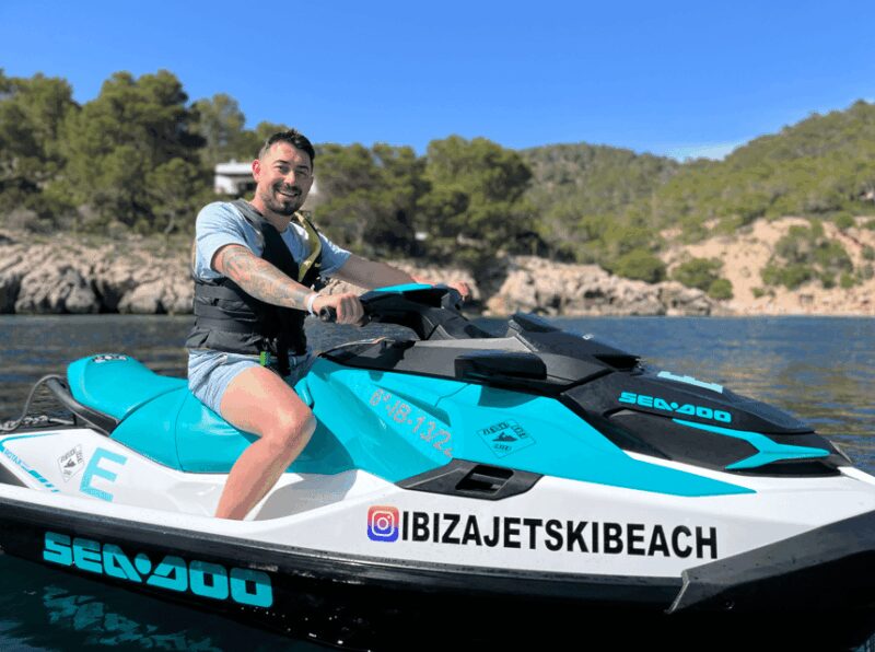 JET SKI TOUR to Atlantis From Sant Antony - IBIZA - Explore the Iconic Atlantis by Jet Ski for 1.5 Hours in Ibiza