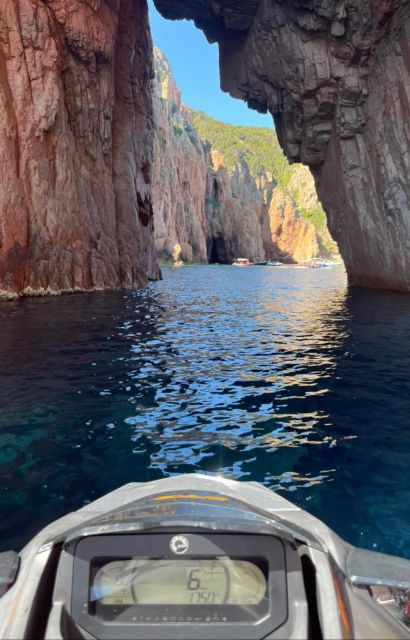 Jet Ski Trip to Capo Rosso - Exploring the Caves and Cliffs of the Calanques de Piana