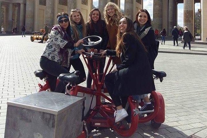 Jetbike Berlin fun bike beer bike - Stops at Berlin’s Key Historical Landmarks