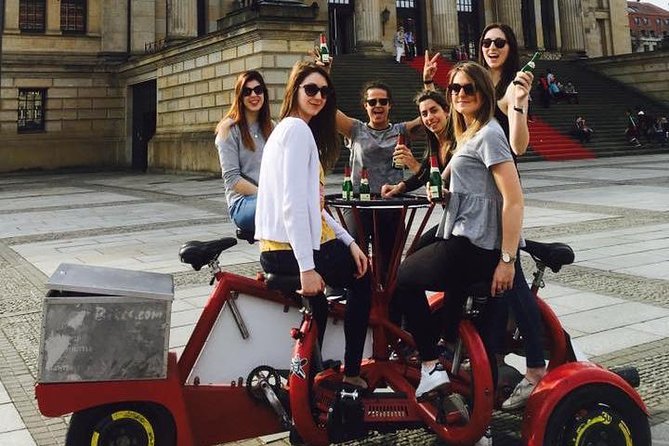 Jetbike Berlin fun bike beer bike - The Fun of a Conference Bike: Group Experience