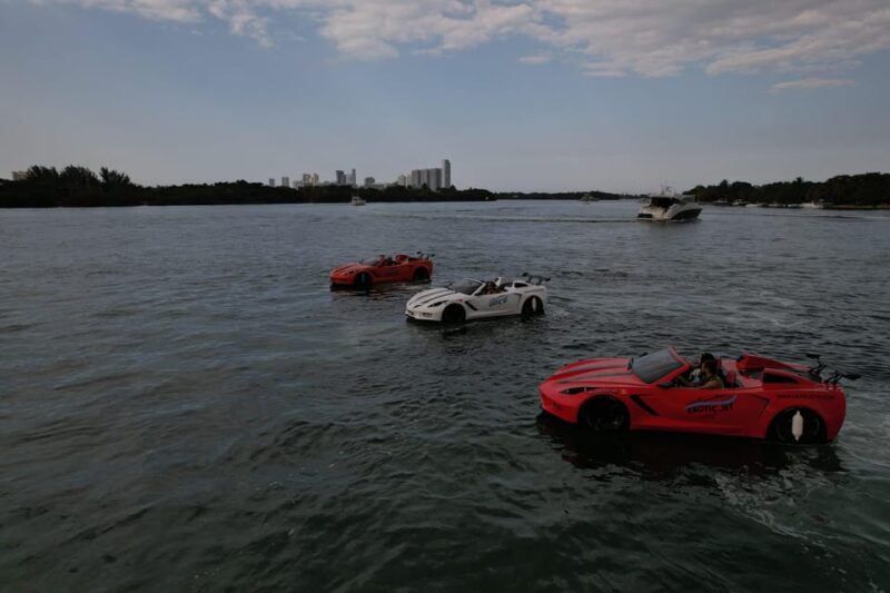 Jetcar Miami: 1 JetCar Rental | 1h | 250$ due at Check-in - Logistics and Group Size for a Personalized Experience