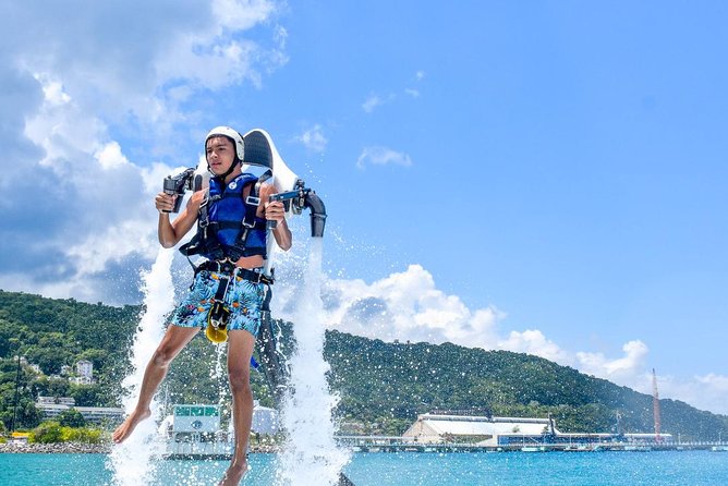 Jetpack an adventure lifetime in Cancun. Extreme aquatic activity. - Key Points