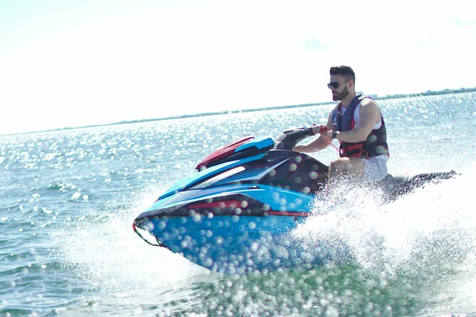 Jetski Ride While Exploring Miami Islands - Scenic Boat Transfer to the Jetski Platform in North Bay Village