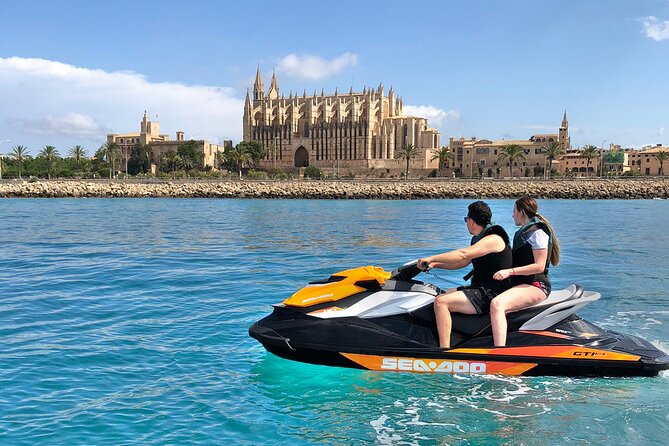 Jetski Tour to the Emblematic Palma Cathedral - Scenic Route Through Portitxol and Palma Bay