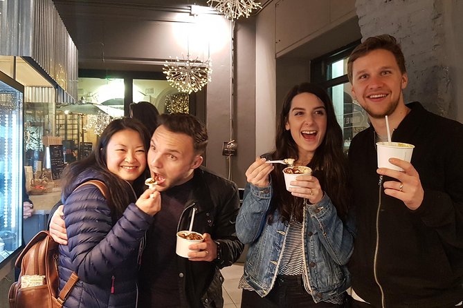 Jewish Ghetto and Campo Dè Fiori By Night Food, Wine and Sightseeing Tour - Sweet Delights at Piazza Navona