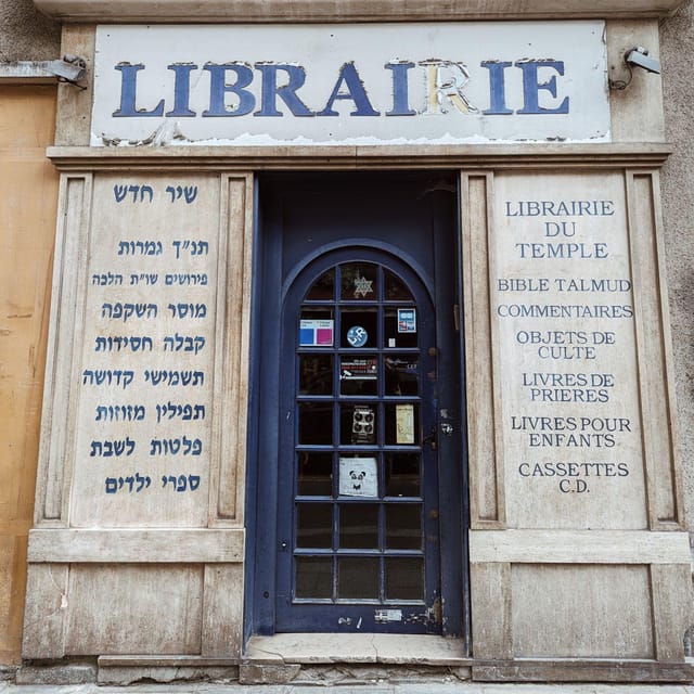 Jewish Marais - Yiddish world : Walking tour and pastries - Visiting the Synagogue Agoudas Hakehilos Rav Rottenberg