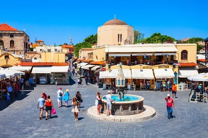 Jewish Quarter Private Walking Tour, from Rhodes cruise port - Strolling Through the Old Town of Rhodes and Its Architectural Charm