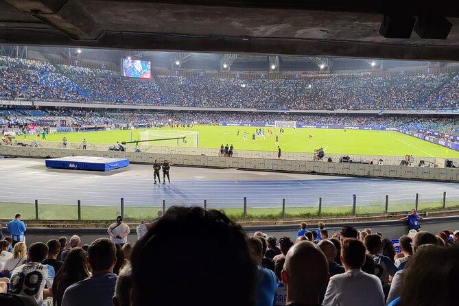 Join a SCC Napoli Game Experience with a local in Naples - Arriving at Stadio Diego A. Maradona: Pre-Match Atmosphere and Supporters